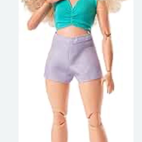 Barbie Looks Colorful Fashion Doll #16 Curvy and Curly Blonde Doll New in Box - Picture 7 of 7